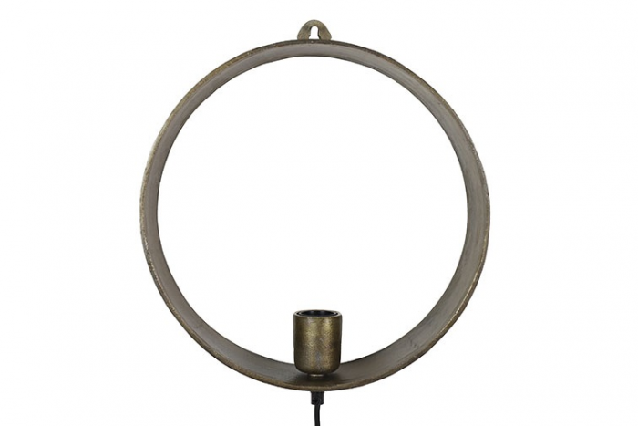 Wandlamp "Rondo" L Bronze